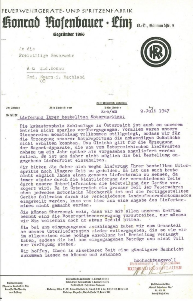 1947BestellungMotorspritze