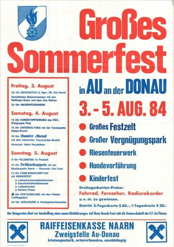 1984SommerfestPlakat
