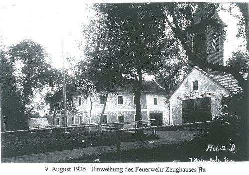 EinweihungdesFeuerwehrzeughausesAu