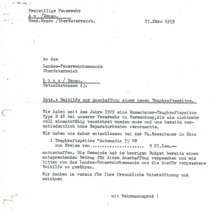 Tragkraftspritze1960