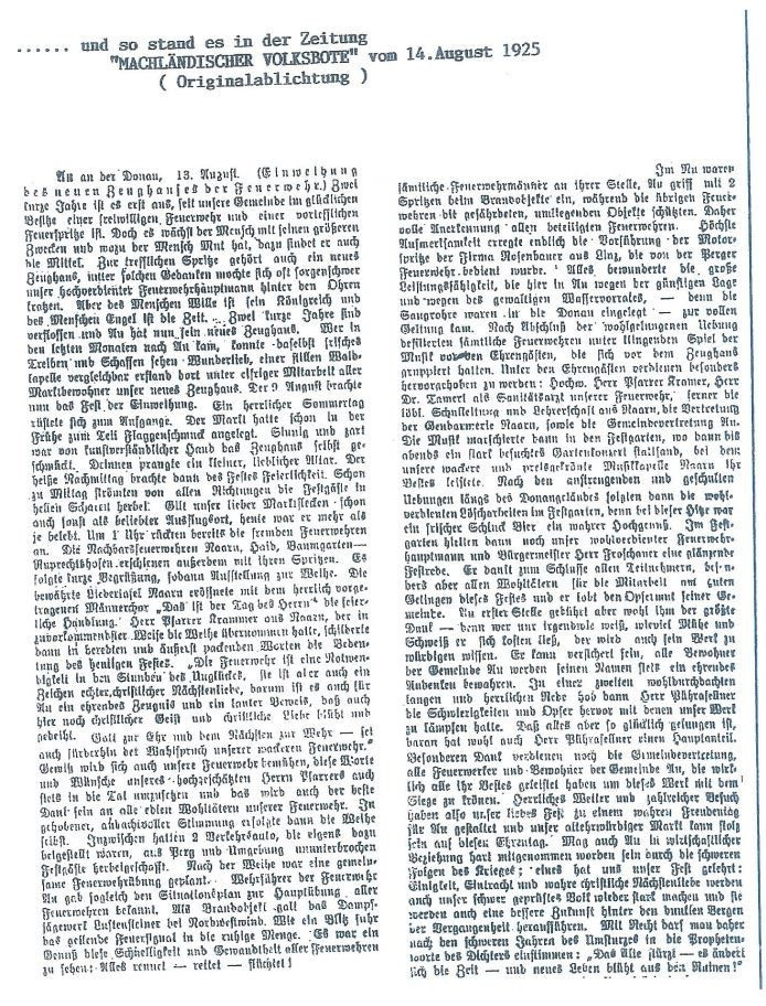 Zeitungsartikel1925